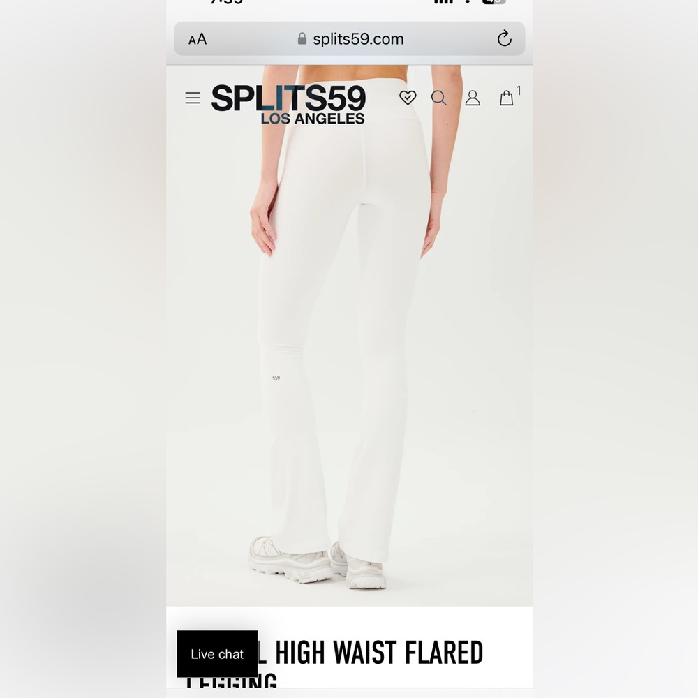 Splits59 Raquel high wasted flare legging
